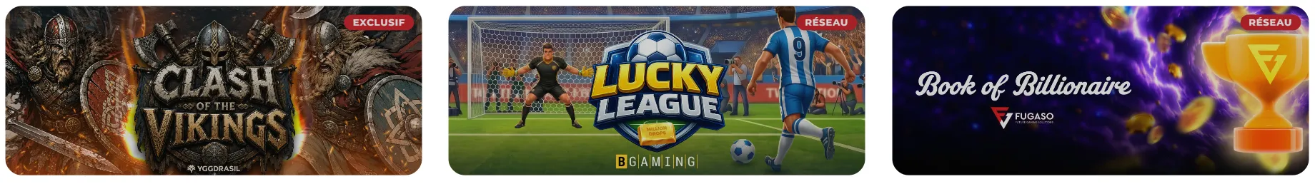 Promotions hebdomadaires Lucky31
